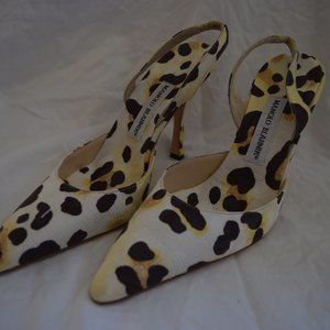 Manolo Blahnik Vintage Slingback Pump 9B